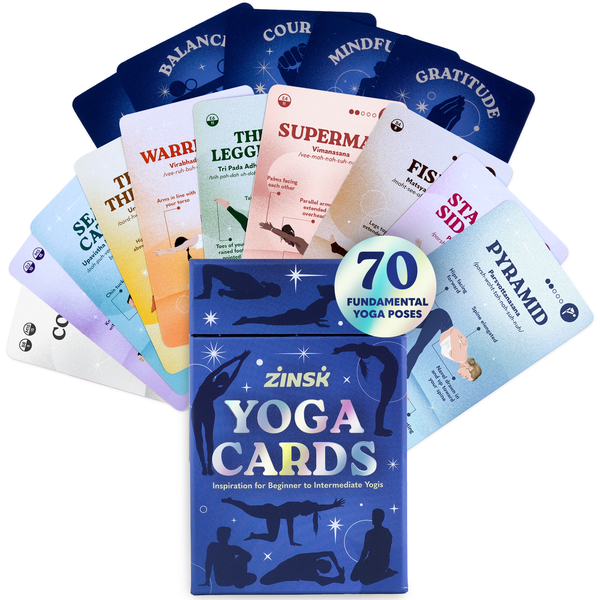 Yoga Cards 70 Cards Including Intention Cards