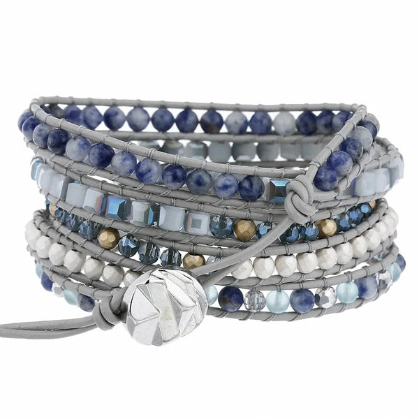 Plumiss Kyanite Wrap Bracelet