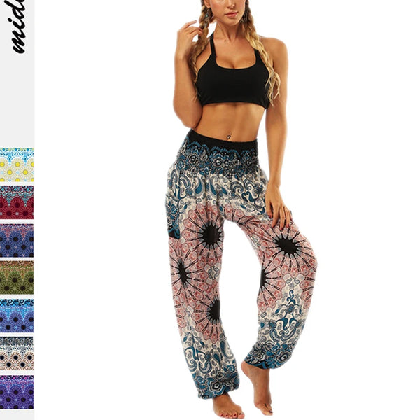 Bohemian Yoga Loose Pants