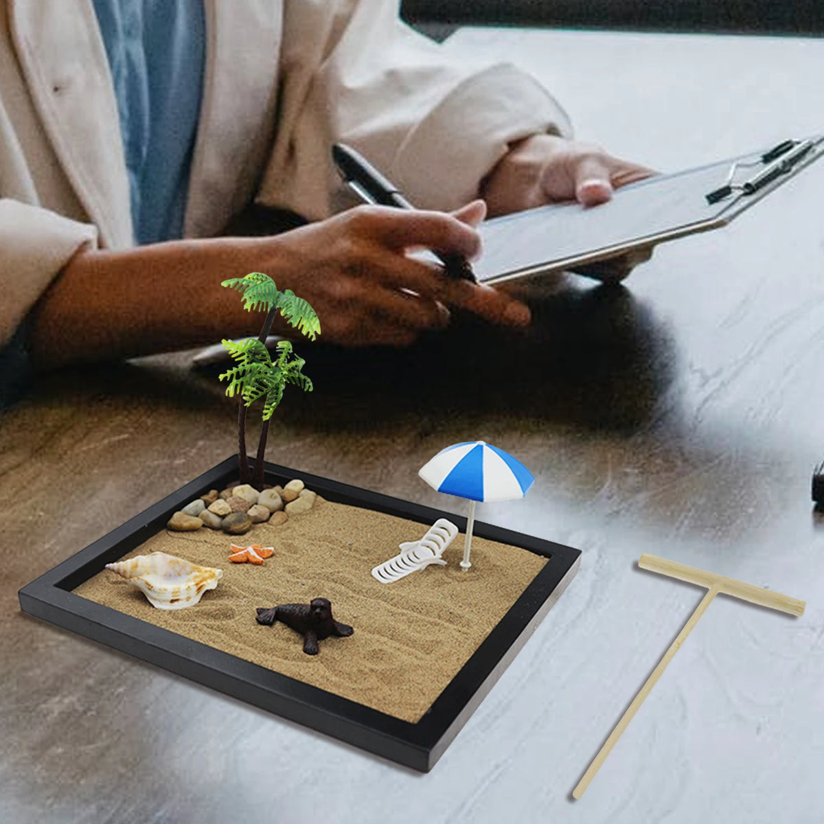 Desktop Zen Sand Garden