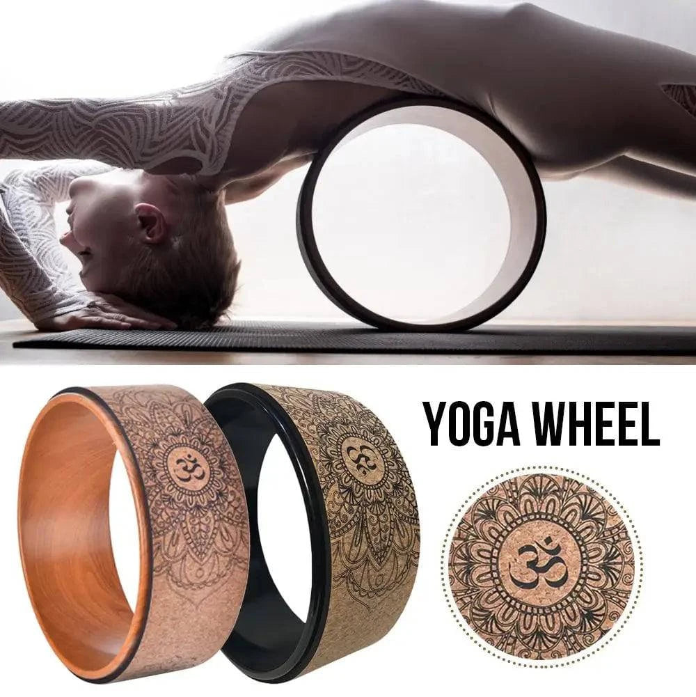 Natural Cork Yoga Wheel