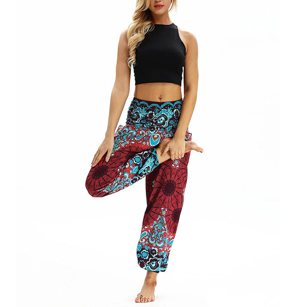 Bohemian Yoga Loose Pants