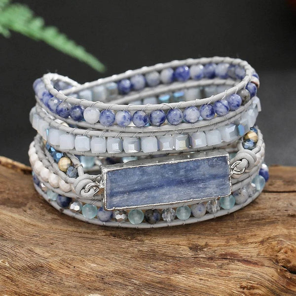 Plumiss Kyanite Wrap Bracelet