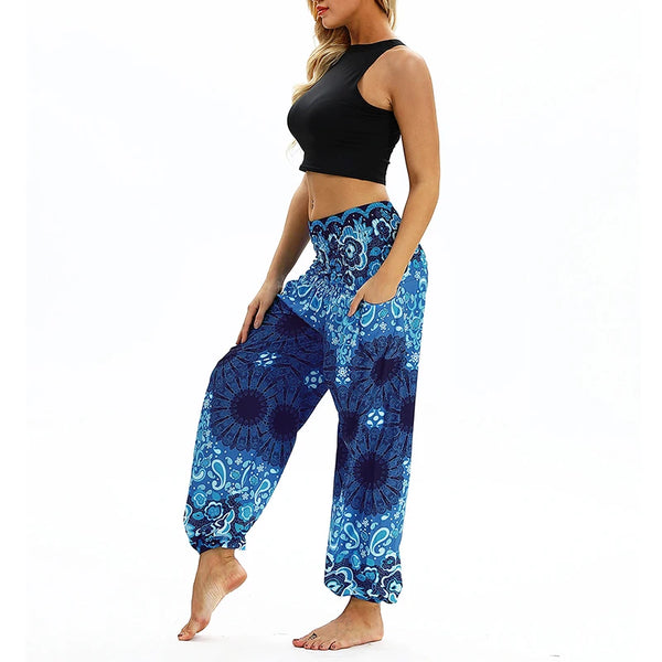 Bohemian Yoga Loose Pants