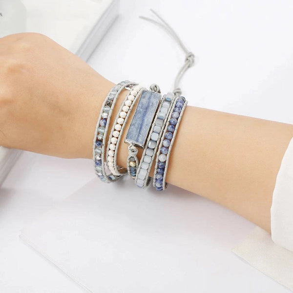 Plumiss Kyanite Wrap Bracelet