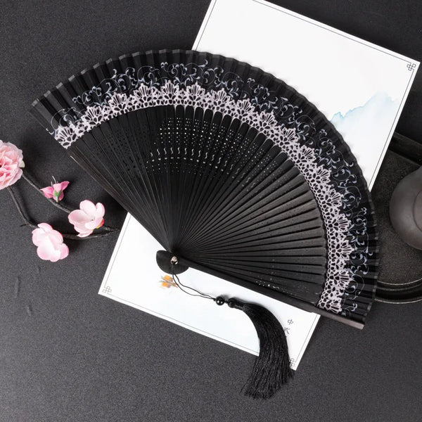 Vintage Japanese Fan Decor